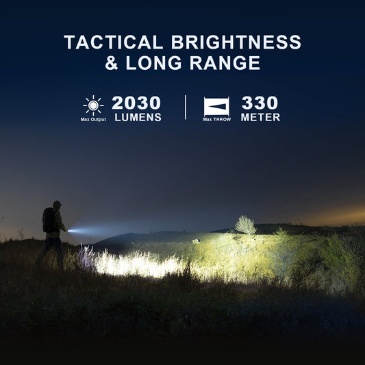 M5 Gen3 - 2,030 Lumen EDC High Power Flashlight